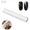 Transfronteiriço especialmente para nail art ímã fancy multifuncional em formato de S padrão listrado ímã forte olho de gato ímã de gel barra