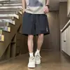 Pantalones Cortos Bordados de Secado Rápido para Hombres y Mujeres, Pantalones Finos Transpirables de Cinco Puntos para Uso al Aire Libre, Pantalones Deportivos de Seda Helada de Talla Grande, Talla Grande 150 kg
