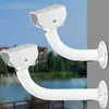Soporte de Vigilancia en Forma de L de Aleación de Aluminio con Tubo Curvo Extendido Telescópico Universal para Exteriores
