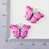Colgante de Mariposa con Patrón de Goteo de Aceite Joyería de Aleación Estilo Ins Colgante de Mariposa de Aleación Estilo Coreano Accesorios para Collares y Pendientes DIY