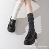 Calcetines al por mayor de Acheng, Calcetines cómodos y versátiles, Calcetines largos hasta la pantorrilla para mujer, Calcetines holgados cálidos de otoño e invierno