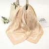 Pañuelo pequeño cuadrado de seda estilo chino para mujer, pañuelo para la cabeza para primavera, otoño y verano, para combinar con blusas, protector de cuello, estilo fino, adecuado para madres