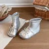 Botines Elegantes para Niñas Botas para Niñas 2026 Estilo Nuevo Botas tipo Martin para Niñas Invierno con Felpa Adicional Botas de Piel Otoño/Invierno Princesa