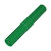 J.20009 conector banana 4mm adaptador hembra a hembra cortocircuito Aislado Acoplador Banana