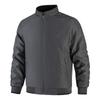 2024 outono e inverno novo entidade primavera e outono novo jaqueta gola business casual masculina de meia-idade masculina dupla