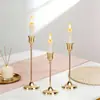 Adornos de campana metálica color cobre hechos a medida para banquetes, decoración del hogar y decoraciones de boda, venta al por mayor directamente de la fábrica fuente