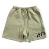 Pantalones cortos GOD europeos y americanos para hombre, tendencia High Street, temporada 8, línea 1977, 22S, pantalones cortos deportivos casuales holgados retro