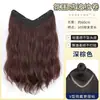 Peluca de una sola pieza, Extensiones de cabello de onda de agua, Naturalmente voluminosas, Cabello humano simulado, Ondas de agua, Invisibles para aumentar el volumen del cabello