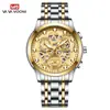 Reloj de pulsera de acero AliExpress transfronterizo, reloj impermeable para hombre, reloj con calendario, reloj de cuarzo simple para negocios, fábrica mayorista