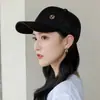 Sombrero de Sol Estilo Coreano para Primavera y Otoño, Protección Solar, Versátil, Adelgazante Facial, Gorra de Pico de Pato, Gorra de Béisbol de Ala Dura, Sombrero de Sol de Verano