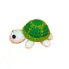Crochet de Hilo de Dibujos Animados de Moda Tortuguita Decoración para el Hogar y el Coche Muñeca de Tortuguita Tejida Multicolor Transfronterizo