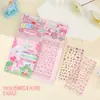 Pegatinas Luminosas en Relieve para Uñas de Dibujos Animados Lindas Sanrio 5D para Niños y Niñas Pegatinas Impermeables para Uñas