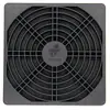 120 cubierta de red a prueba de polvo protección de ventilador de red 12CM ventilador de refrigeración tres en uno cubierta de red de filtro de plástico a prueba de polvo 12038