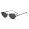 [Mercado de Gafas] Gafas de Sol Retro Ojo de Gato Europeas y Americanas para Mujer, Montura Estrecha, Gafas de Sol de Alta Gama, Protección UV, Gafas de Sol