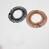 Peine de polvo de arroz para mujer negro peine de resorte peine para peluca peine de inserción peine de plástico para el cabello peine de inserción para el cabello accesorios para el cabello accesorios para el cabello al por mayor