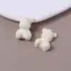 Parche de Oso Estéreo Colorido de Felpa Flockada para Zapatos, Flor para Tocados, Pasador de Pelo, Accesorios de Joyería Hechos a Mano DIY, Venta al por Mayor