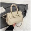 Bolso Pequeño de Lujo Estilo Occidental 2025 Nuevo Bolso para Mujer Verano Popular Explosiones Bolso Cruzado Versátil Bolso de Platino Portátil