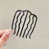 Grampo de Cabelo de Pérola em Forma de U Ferramenta Moderna para Penteado de Coque Despojado Grampo Diário Acessório de Cabelo de Luxo Estilo Coreano Feminino