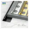 Tiras de Borde Metálico para Esquinas, Tiras Decorativas de Aluminio para Esquinas, Tiras Selladoras de Bordes, Líneas Decorativas para Esquinas de Azulejos