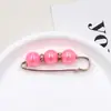Broche de cintura transfronteiriço, broche de pérola, alfinete para fixar a linha da cintura da roupa, ferramenta de afinar a cintura, fivela de afinar a cintura anti-exposição