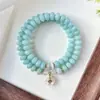 Nuevo Producto Directo de la Fábrica BodhiPulsera Bodhi Azul Lago con un Toque de Lujo, Temperamento Suave y Atractivo Artístico, Venta al por Mayor
