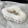 Grampo de pelúcia para outono e inverno, clipe de tubarão retangular Maillard, presilha para a parte de trás da cabeça, clipe de cabelo de amor, acessórios de cabelo em nuvem para coques para mulheres
