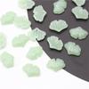 Paquete de 20 15*20mm Esmalte Hoja de Ginkgo diy Accesorios de Joyería Horquilla Paso Agitar Material