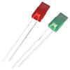 Hailaiguang 1X5X10 Cubos LED de Colores con Patas Largas Rojo-Verde