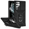 Adecuado para Funda de Teléfono Móvil Samsung S26Ultra Sergeant Push-Window S24Fe A17 Anillo A56 Anticaídas A16 Funda Protectora A0