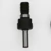 Disco Redondo Papel de Lija Flocado Disco de Pulido Autoadhesivo Adaptador de Barra de Conexión Conexión para Taladro Eléctrico Amoladora Angular Accesorios para Taladro de Pistola