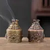 Queimador de incenso Longteng Shengshi direto da fábrica decoração Zen pequeno queimador de incenso Xiangyun queimador de incenso para casa interior tipo oco