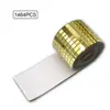 Adesivo de Parede de Vidro Estilo Simples DIY Autoadesivo Padrão Geométrico Lente Decorativa Mosaico de Lente Decoração de Parede Suspensão Tira Decorativa