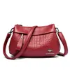 Nova Bolsa de Ombro Único Canguru Feminina 2026 Bolsa de Mãe Transversal Couro Macio Moda Retrô Bolsa de Mão Simples Bolsa para o Trabalho Venda por Atacado