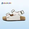 Sandalias Birkenstock para Niños Verano Nuevo Estilo Suela Suave Punta Abierta Zapatos de Playa para Niños y Niñas, Zapatos Transpirables Antideslizantes para Bebés de 1 a 6 Años