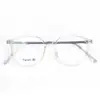 12022 Elegantes Armazones Pequeños Cuadrados para Gafas de Miopía, Lentes Graduados Personalizables, Armazones Retro Unisex para Caras Pequeñas