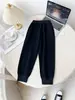 Pantalones Deportivos de Punto Holgado para Niños de Primavera y Otoño, Pantalones Largos Casuales para Niños y Niñas, Pantalones Deportivos con Cintura Elástica 2806