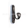 Gancho de Metal para Colgar Ropa sin Marcas, Adhesivo de Aluminio Espacial sin Perforaciones, Estilo Europeo para Puerta de Habitación, Baño, Armario, Herraje Trasero