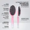 Conjunto de Pentes Massageadores com Airbag Coloridos Mais Vendidos da Amazon para Alisar Cabelo, Pente Almofada para Penteado, Conjunto de Pentes Vazados com Costelas para Cabelo Oleoso