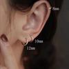 Aretes únicos estilo diseñador para mujer, Clips para orejas de moda coreana, Aretes de perlas de lujo ligero, Elementos geométricos