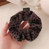 Vintage Outono e Inverno Novo Estilo Leopardo Fofo Intestino Grosso Anel de Cabelo Simples Corda de Cabelo Tendão de Borracha Corda de Cabelo Elegante Acessórios de Cabelo Novo