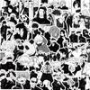50 pegatinas clásicas japonesas de grafiti de regreso a la batalla de Manshu, en blanco y negro, decorativas, para libros de mano, para guitarra, pegatinas impermeables, venta al por mayor