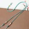 Cordón para Colgante Cruzado con Cuentas de Fortuna Doradas y Hebilla de Seguridad Cadena para Collar al por Mayor para Hombres y Mujeres, Cadena para Clavícula Ajustable de 2 mm