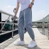Jeans Masculino Sudeste Asiático Outono Estilo Quente Estilo Hong Kong Soltos Perna Reta Perna Larga Calças Tendência Marca High Street Casual Calças Longas