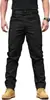 Pantalones Cargo de Verano para Hombre Nuevos y Modernos de Color Sólido Secado Rápido de Cintura Alta Pierna Recta Frescos Tácticos en Stock