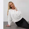 Bestseller transfronterizo: Nuevo cárdigan suéter de imitación de visón suave y felpudo para otoño/invierno con un diseño único, un top de punto liso de nicho para mujer