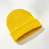 Touca de Tricô com Padrão de Escamas de Peixe Extra Grande e Larga, Touca com Textura Waffle, Touca de Lã Quente à Prova de Vento Sem Costura, Touca para Clima Frio Atacado