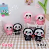 Pingente Chaveiro Fantasma Bebê de Pelúcia Fofo Criativo Esqueleto de Pelúcia Halloween Fantasminha Pingente Decoração de Mochila