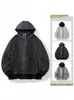 Sudadera de Manga Larga Pesada a Rayas Retro Japonesa de Gama Alta para Hombre, Nueva Tendencia de Primavera Versátil Casual de Corte Holgado Camisa Base