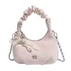 Bolso de Mano de Moda de Nicho Estilo Coreano, Bolso de Hombro Fruncido, Bolso Cruzado para Mujer, Bolso Nube, Nuevo Bolso Exquisito de Lujo Ligero para Debajo del Brazo