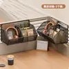 Armario con Espejo Cesta de Almacenamiento para Colgar Estante para Colgar Debajo del Armario con Espejo del Baño Organizador Artefacto de Almacenamiento sin Taladro